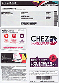 sample ticket