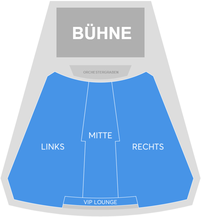 Saalplan für HAEVN nur zu Ansichtszwecken