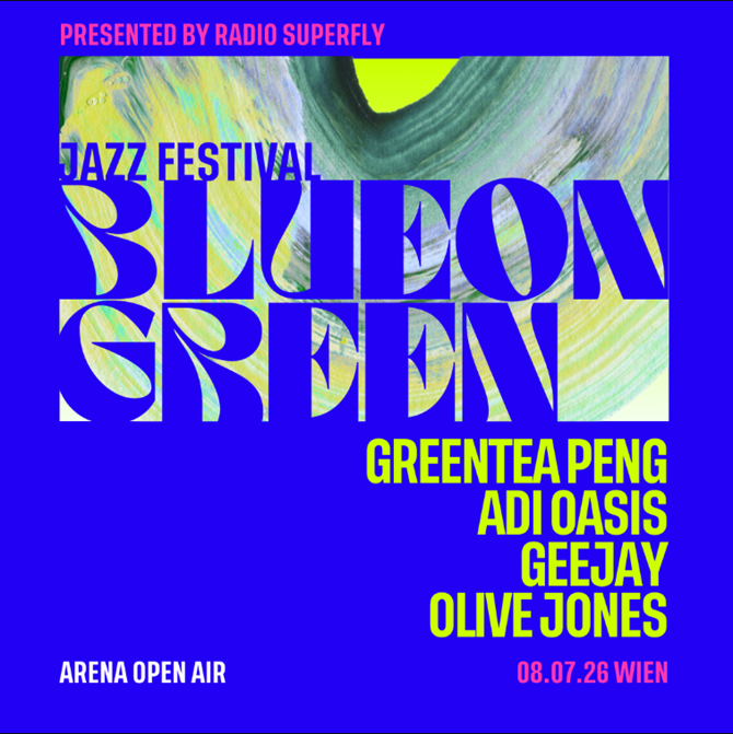 Zaalplattegrond: Blue On Green Festival