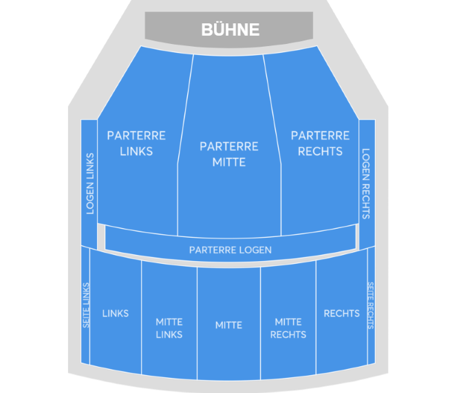 Plan de salle - Großes Festspielhaus