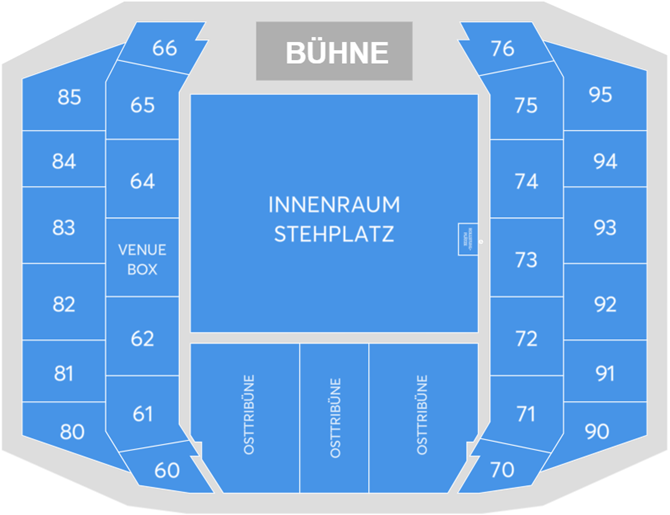 Zaalplattegrond: Conan Gray: Wishbone World Tour With Special Guest Esha Tewari