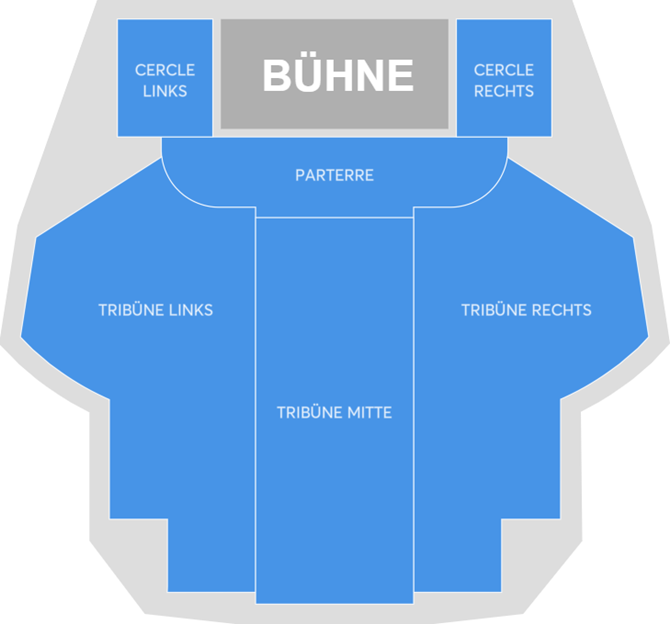 Saalplan für Ichiko Aoba nur zu Ansichtszwecken