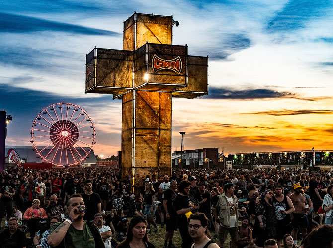 Venue seating chart for Graspop Metal Meeting for reference only