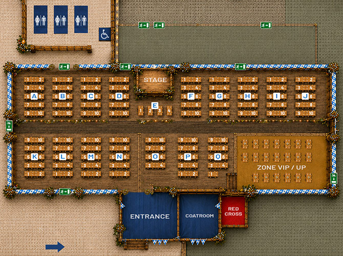 Seat map