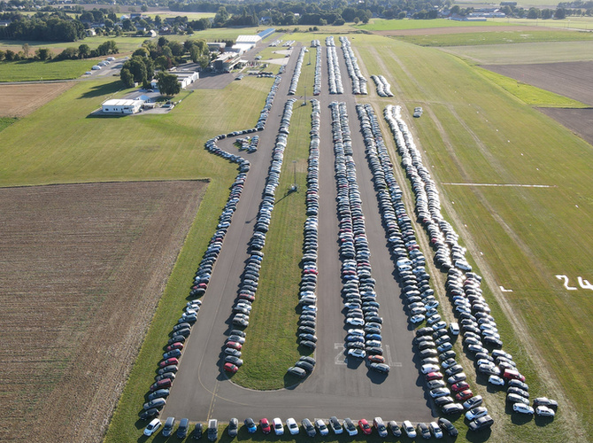 Zaalplattegrond: Les Solidarités 2026 | Friday - Parking Festivalgoers