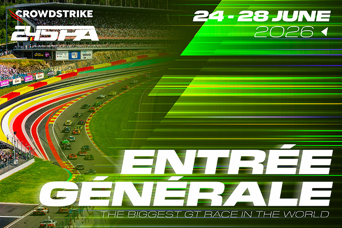 Venue seating chart for Crowdstrike 24 Hours of Spa for reference only