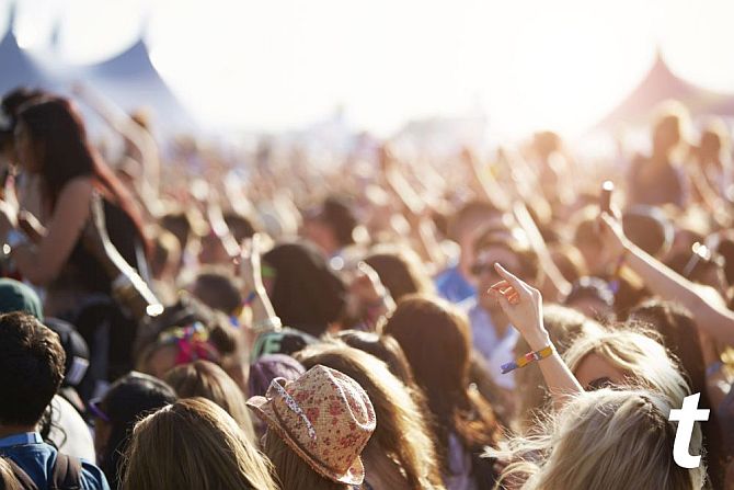 Náhledová mapa míst  pro Brutal Assault je pouze orientační