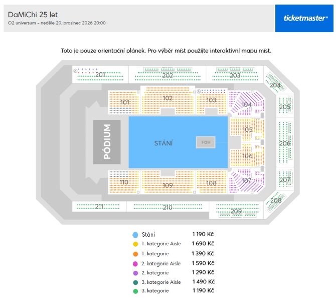 Seat map