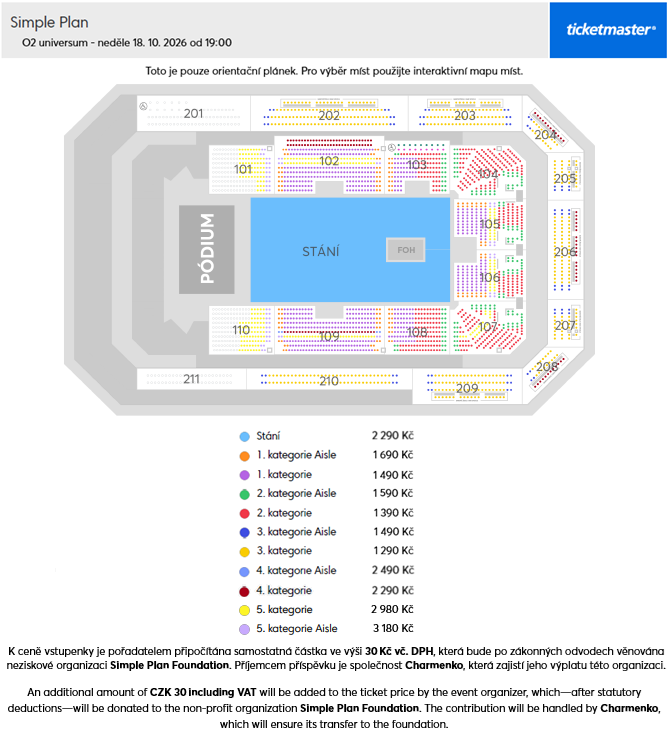 Seat map