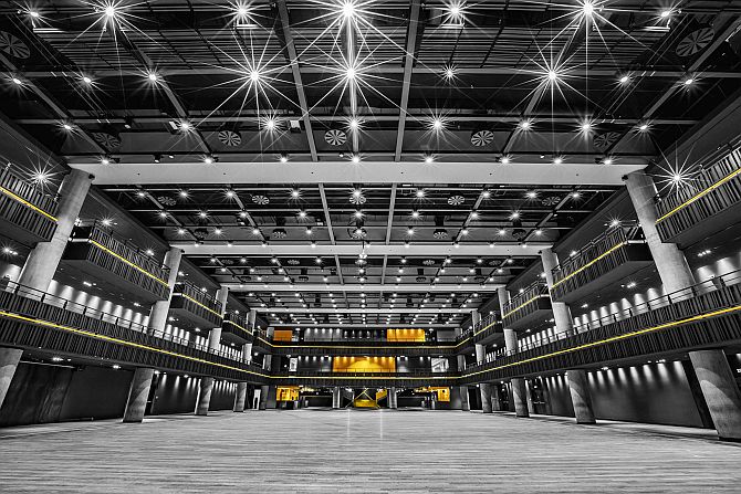 Náhledová mapa míst  pro Electric Callboy je pouze orientační