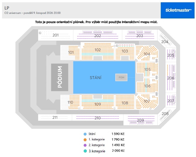 Seat map