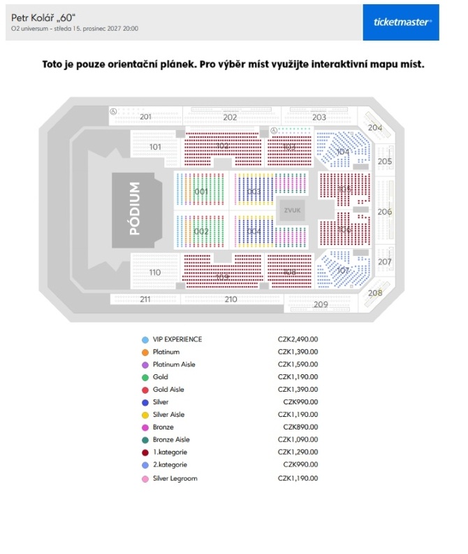 Seat map