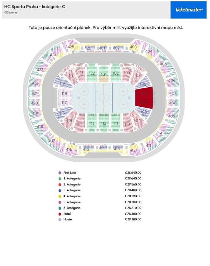 Seat map