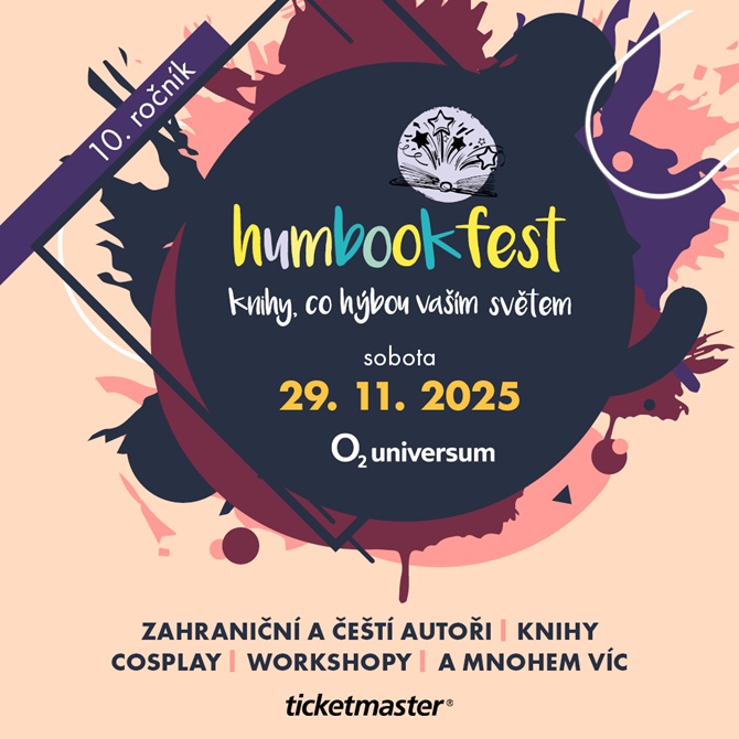 Náhledová mapa míst pro HumbookFest 2022 je pouze orientační