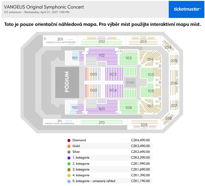 Seat map