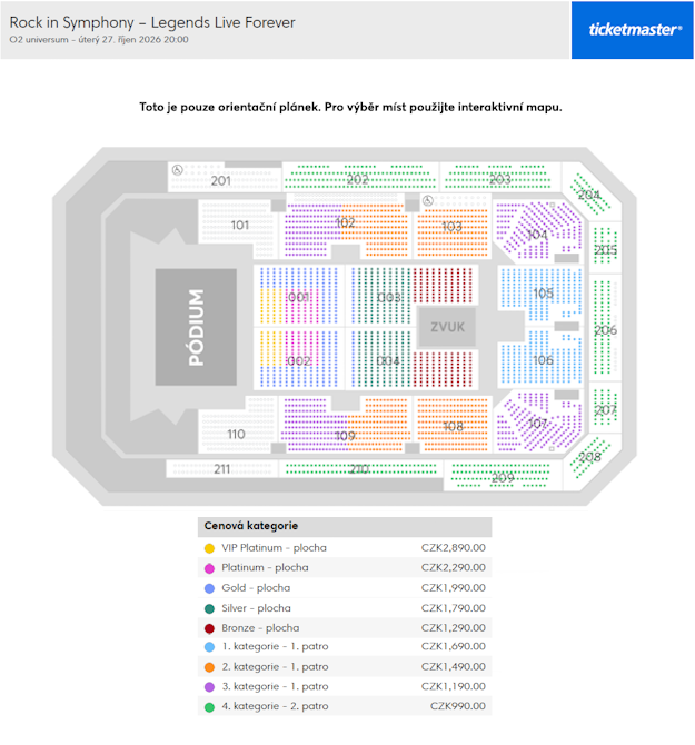 Seat map