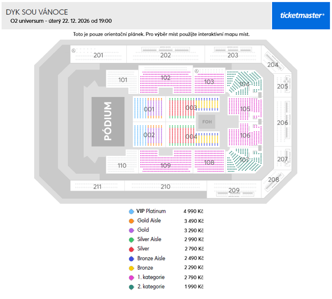 Seat map