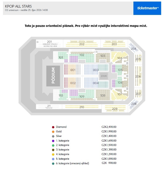 Seat map