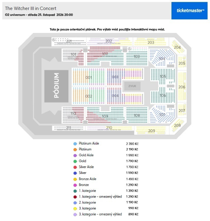 Seat map