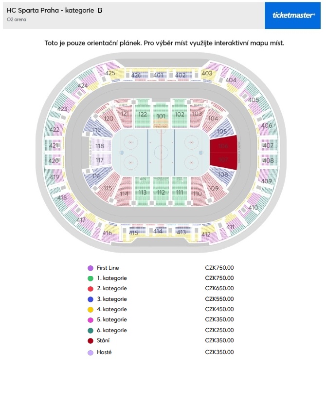 Seat map