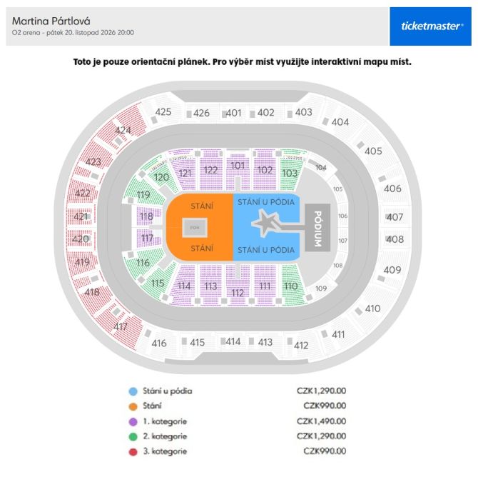 Seat map
