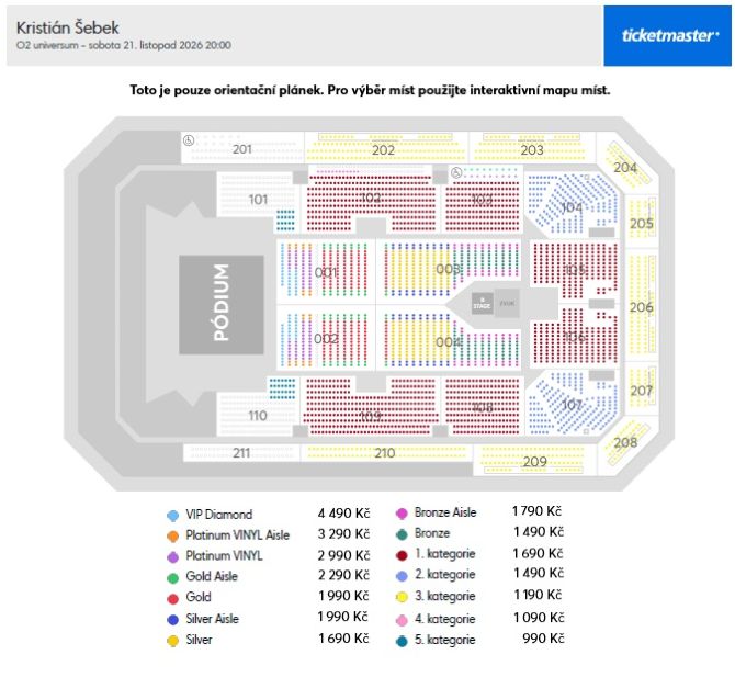 Seat map