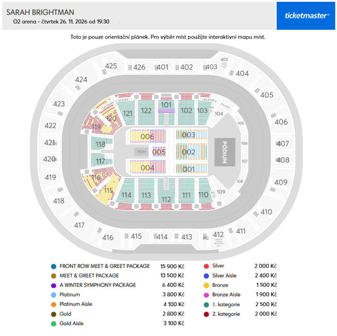 Seat map