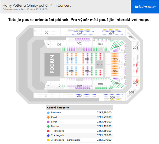 Seat map