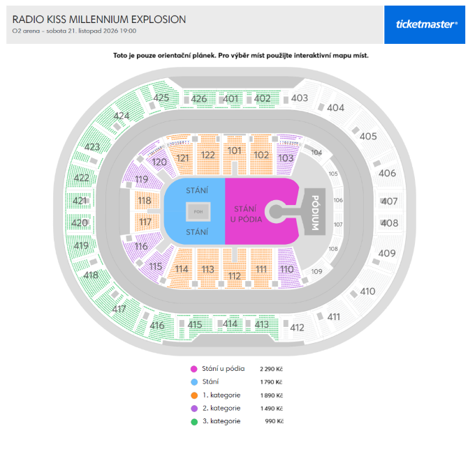Seat map