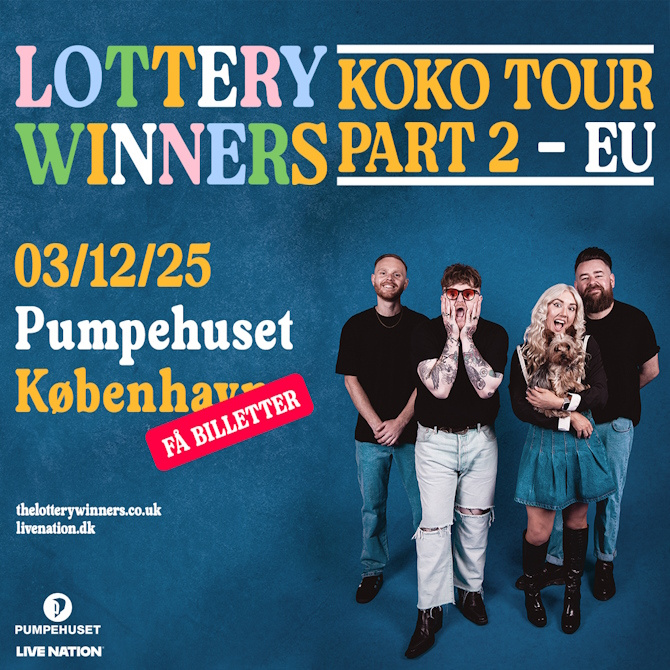 Salsoversigten til Lottery Winners er kun vejledende