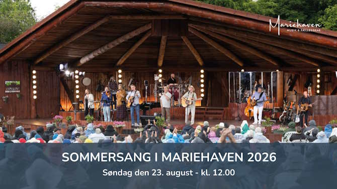 Salsoversigten til Sommersang i Mariehaven er kun vejledende