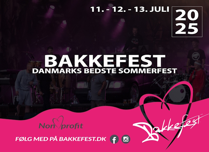 Salsoversigten til Bakkefest er kun vejledende