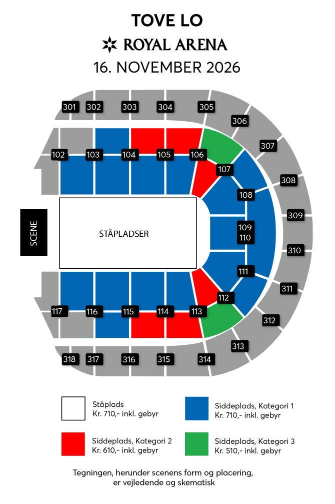 Seat map