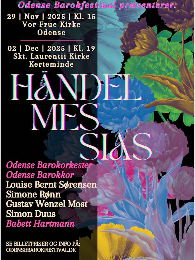 Venue seating chart for Handels Messias for reference only