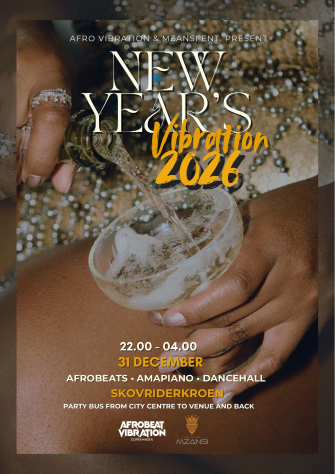 Salsoversigten til Afrobeat Vibration er kun vejledende