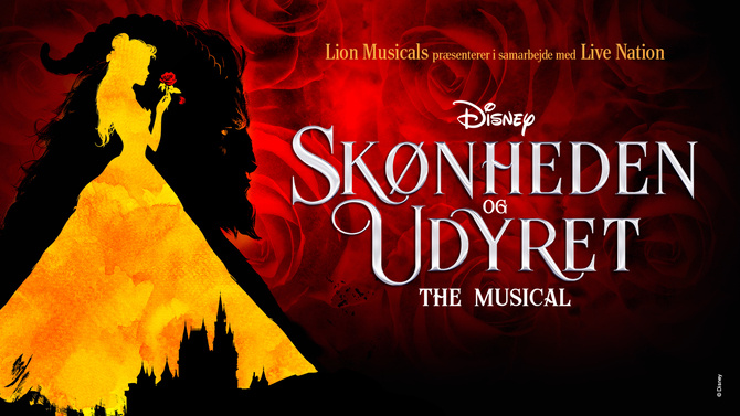 Salsoversigten til Skønheden og Udyret - The Musical er kun vejledende