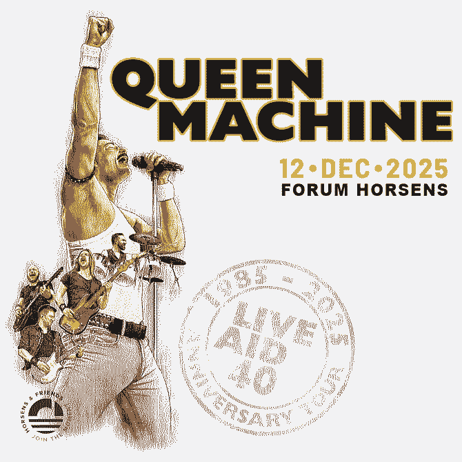 Salsoversigten til Queen Machine er kun vejledende