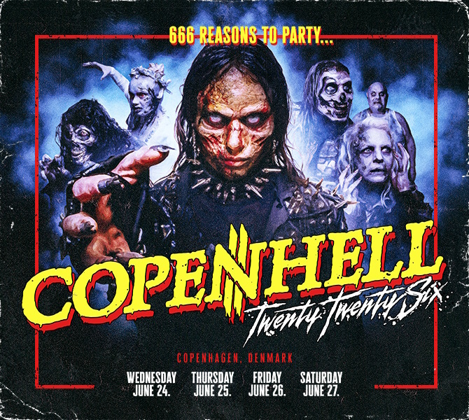 Venue seating chart for Copenhell for reference only