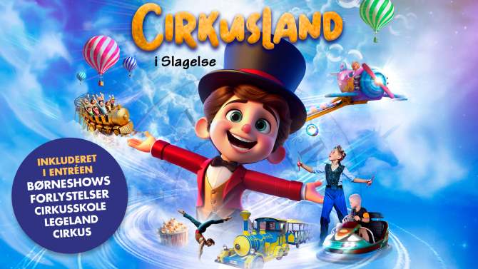 Salsoversigten til Cirkusland er kun vejledende
