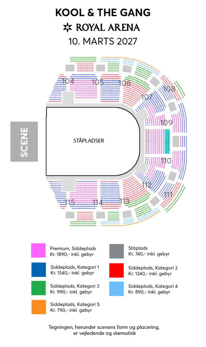Seat map