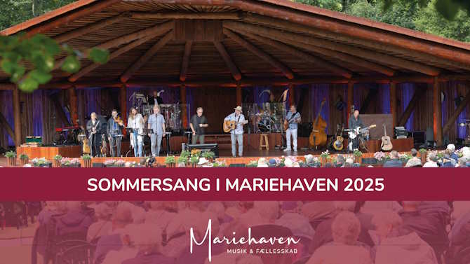 Salsoversigten til Sommersang i Mariehaven er kun vejledende