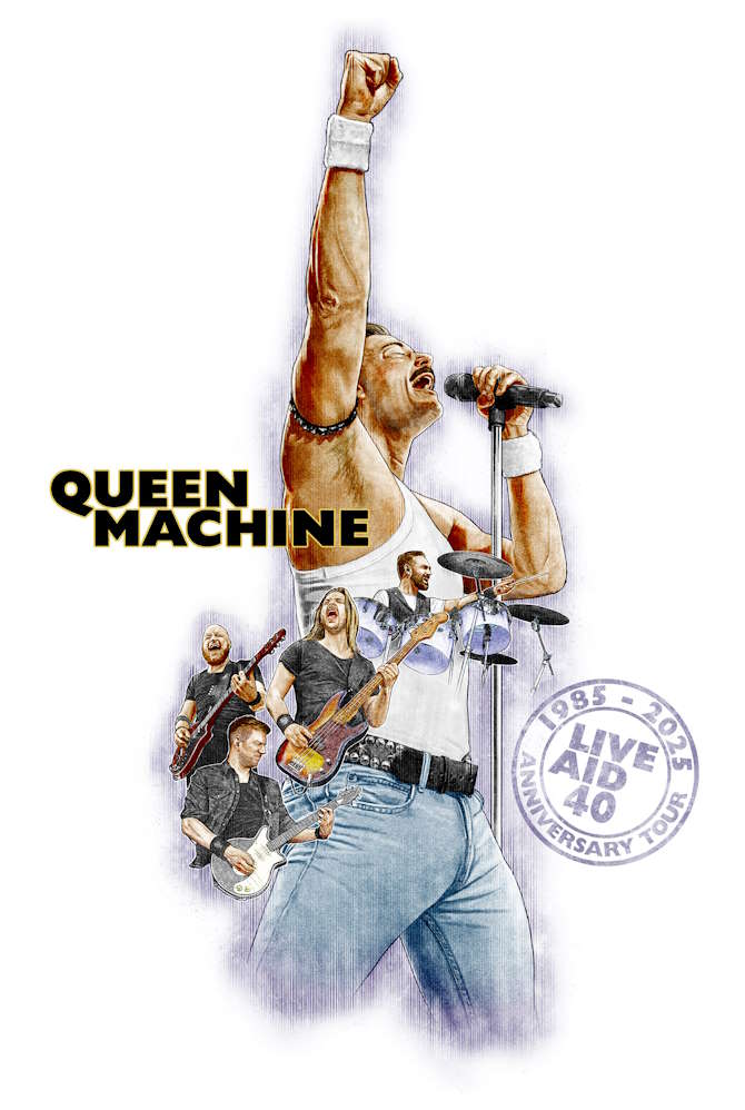 Salsoversigten til Queen Machine er kun vejledende