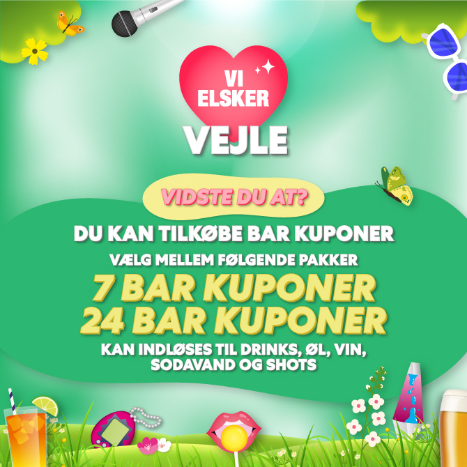 Salsoversigten til Vi Elsker Vejle er kun vejledende