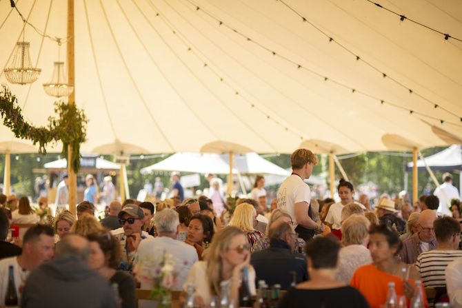 Zaalplattegrond: Heartland 2026 restaurant – Heartland Banquet with Falsled Kro