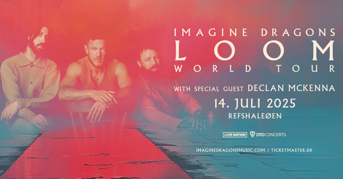 Salsoversigten til Imagine Dragons er kun vejledende