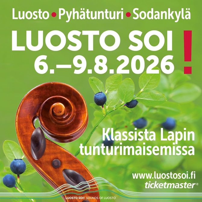 Zaalplattegrond: Luosto soi! Grand Tour