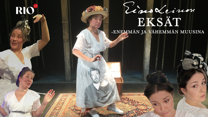 Tapahtumapaikan EINO LEINON EKSÄT – enemmän ja vähemmän muusina pohjakartta on vain ohjeellinen