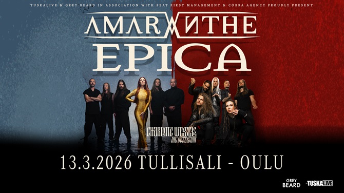 Tapahtumapaikan Amaranthe pohjakartta on vain ohjeellinen