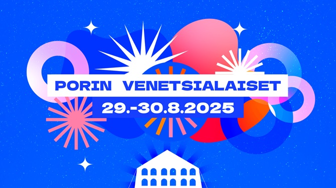 Venue seating chart for Porin Venetsialaiset for reference only