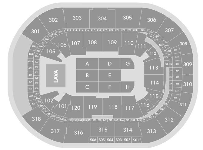 Zaalplattegrond: André Rieu